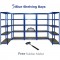 Industrial Racking Heavy Duty Workshop Shelving 5 Bays 5 Tier Unit 1200mm Wide