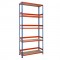 Industrial Racking Bay 915mm Wide Heavy Duty Shelving With Back & Side Stops