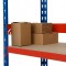 Industrial Racking Bay 915mm Wide Heavy Duty Shelving With Back & Side Stops