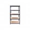 Garage Shelving 3x Black Shed Utility Greenhouse Industrial Storage Racks Bays