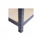Garage Shelving 3x Black Shed Utility Greenhouse Industrial Storage Racks Bays