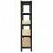 Heavy Duty Industrial Racking Steel Black Garage Shelving 5 Tier 75cm Wide Shelves Racks Bays