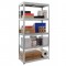 5 Tier Industrial Racking Heavy Duty Steel Workshop Shelving Boltless Storage Unit