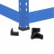 Garage Shelving Heavy Duty Blue Steel Industrial Racking With 5 Chipboard Shelves Warehouse Shelving Unit