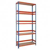 Industrial Racking Bay 915mm Wide Heavy Duty Shelving With Back & Side Stops